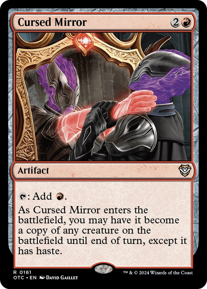 Cursed Mirror [Outlaws of Thunder Junction Commander]