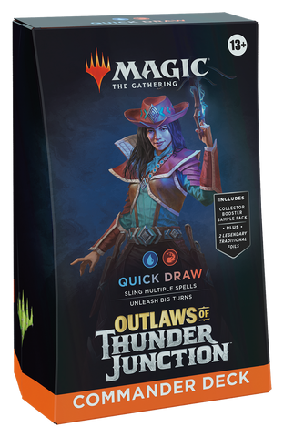 Magic the Gathering: Outlaws of Thunder Junction Commander Deck - Quick Draw