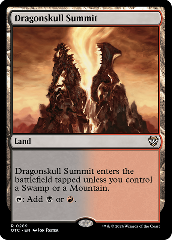 Dragonskull Summit [Outlaws of Thunder Junction Commander]