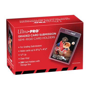 Ultra Pro -  1/2" Lip Semi-Rigid Tall Card Holders (200ct)
