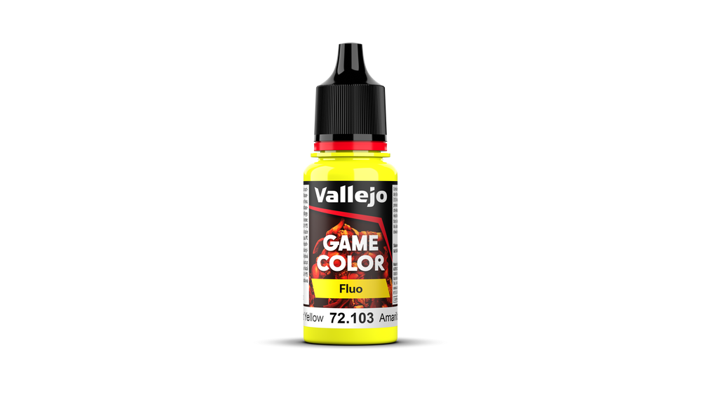 Vallejo Game Color Fluorescent Yellow 72103