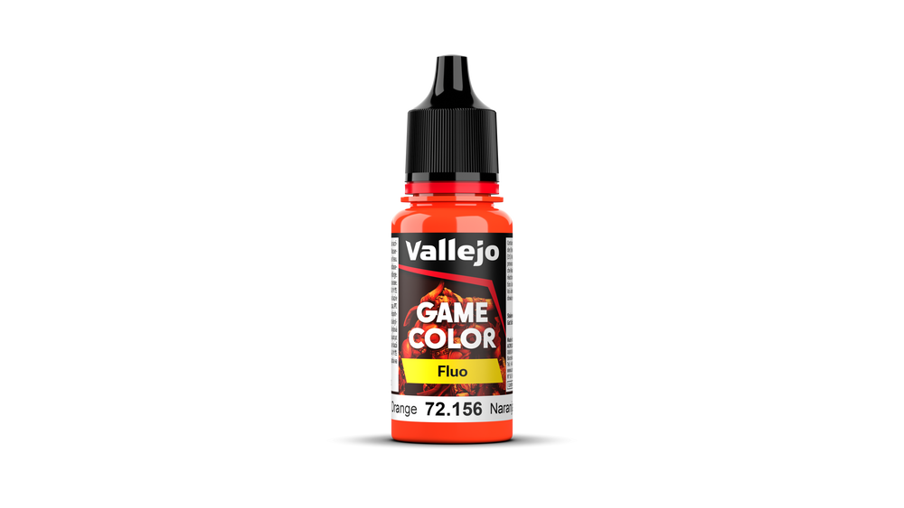 Vallejo Game Color Fluorescent Orange 72156