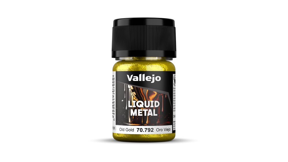 Vallejo Liquid Metal Old Gold 35ml 70792