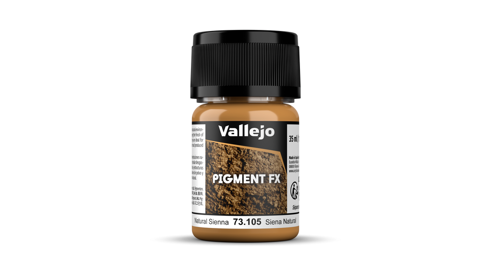 Vallejo Pigment FX Natural Sienna 35ml 73105