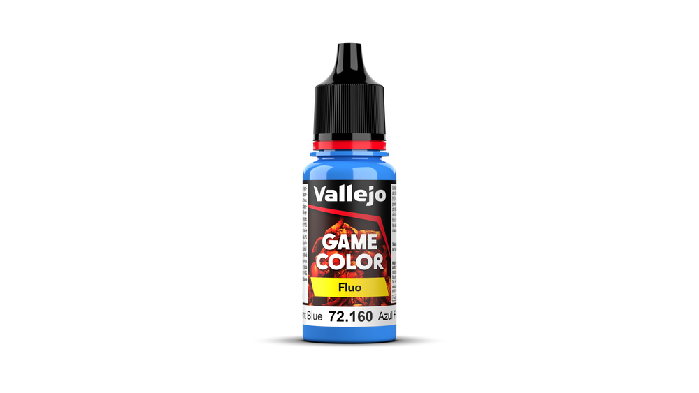 Vallejo GAME COLOR 72160 Fluorescent Blue - 18ml - Vallejo GAME COLOR Vallejo GAME COLOR 72160 Fluorescent Blue - 18ml - Vallejo GAME COLOR