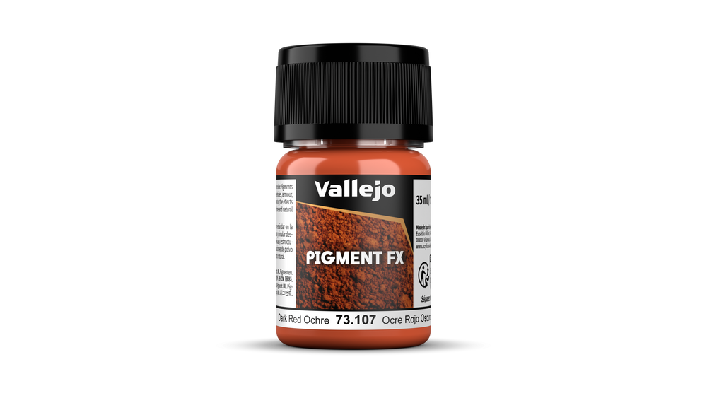 Vallejo Pigment FX Dark Red Ochre 35ml 73107