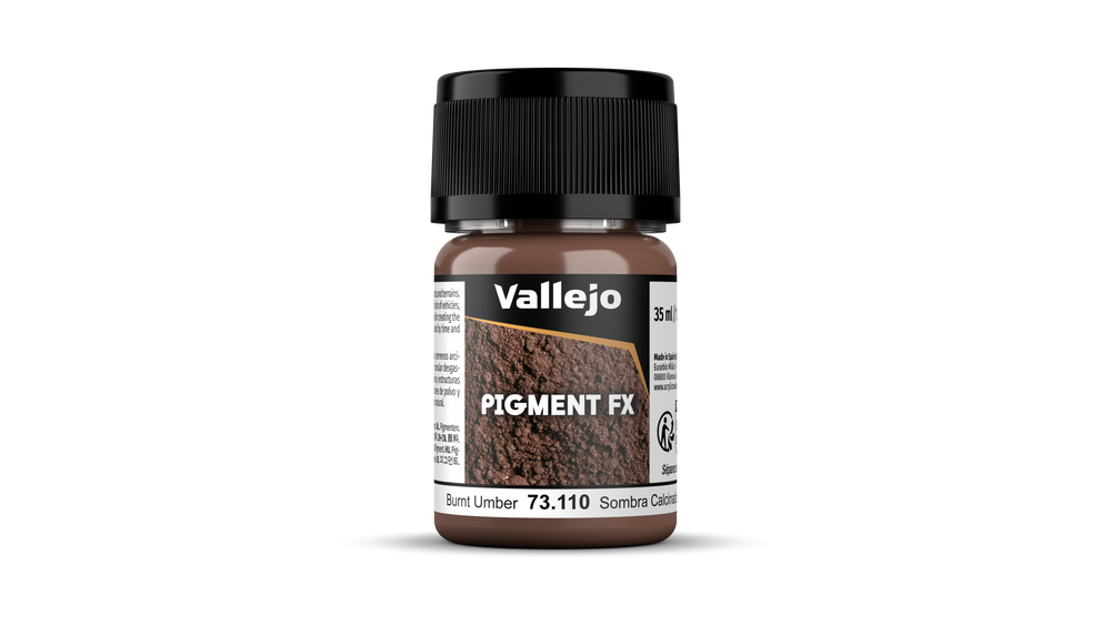 Vallejo Pigment FX Burnt Umber 35ml 73110