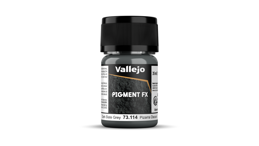 Vallejo Pigment FX Dark Slate Grey 35ml 73114