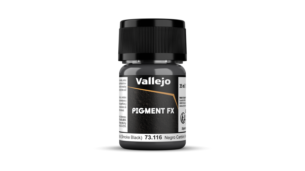 Vallejo Pigment FX Carbon Black (Smoke Black) 35ml 73116