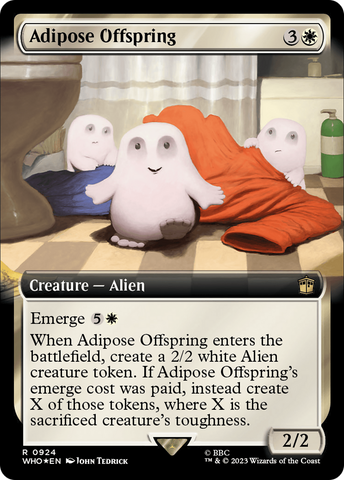 Adipose Offspring (Extended Art) (Surge Foil) [Doctor Who]