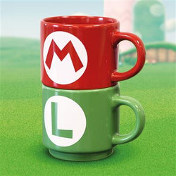 Nintendo: Mario and Luigi initial Mug set