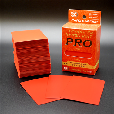 KMC Standard Size - Hyper MAT PRO Red 100pc