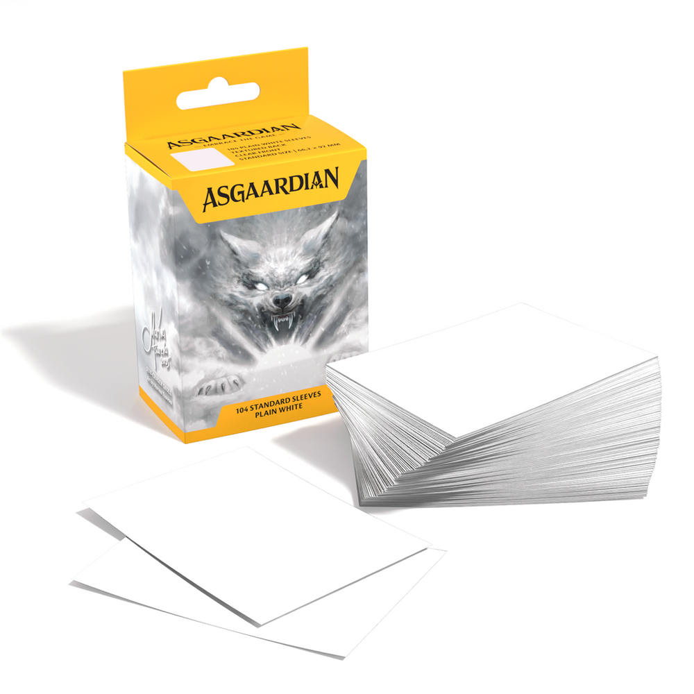 Asgaardian Standard Size - Plain White