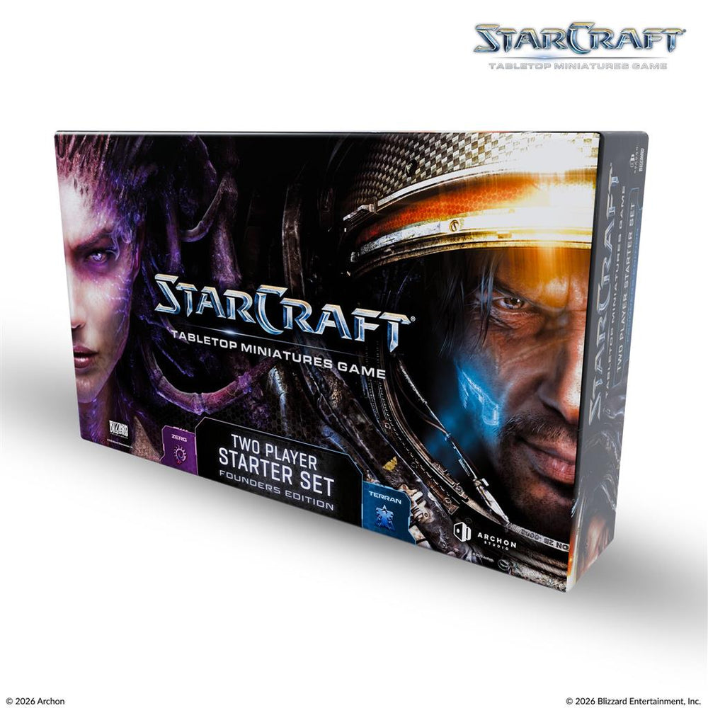 StarCraft The Miniatures Game: Two Player Starter Set Founders Edition