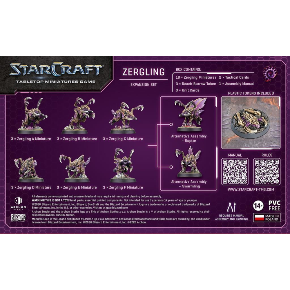 StarCraft The Miniatures Game: Zerg - Zergling