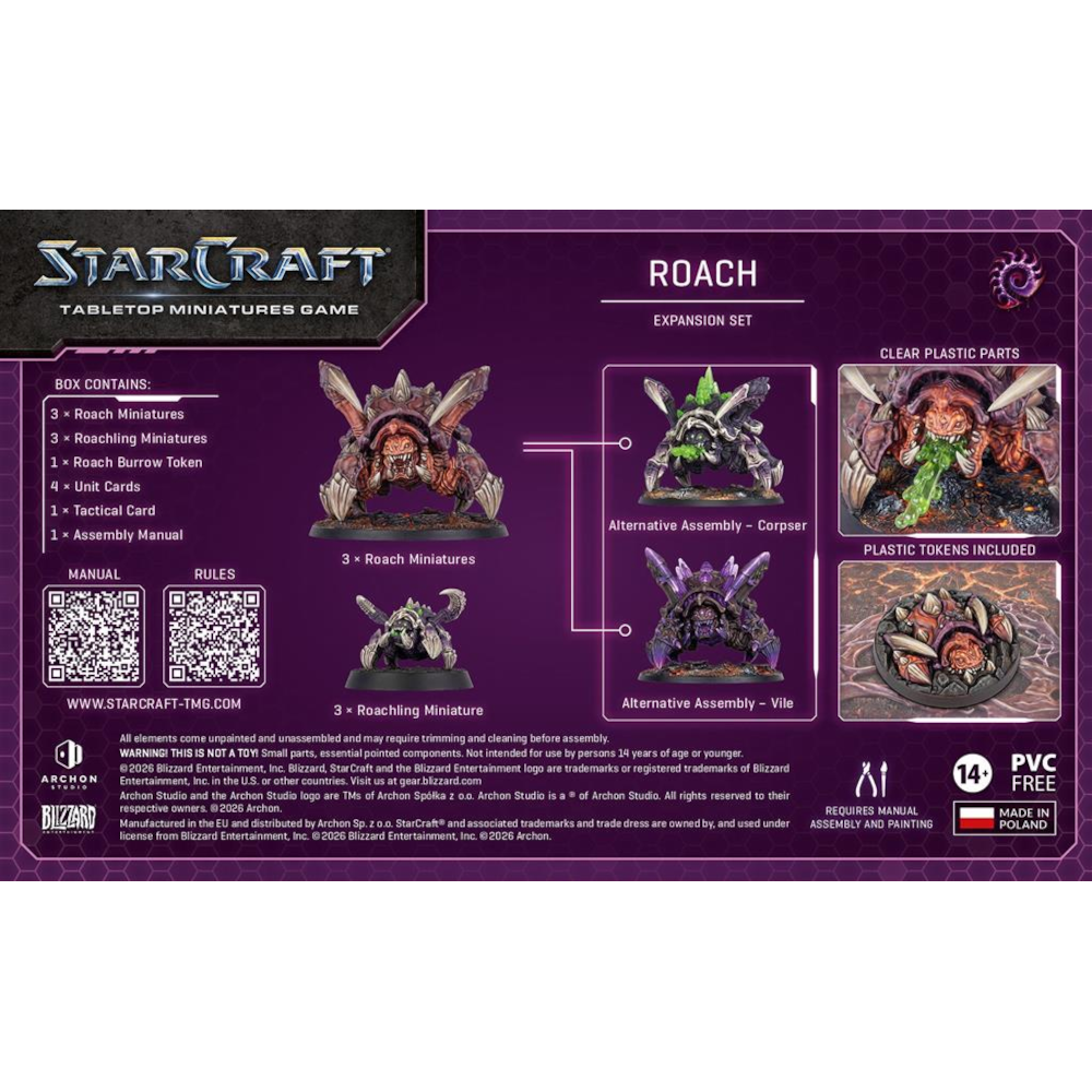 StarCraft The Miniatures Game: Zerg - Roach