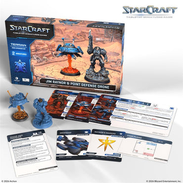 StarCraft The Miniatures Game: Terran Hero -  Jim Raynor (Raynor's Raiders)