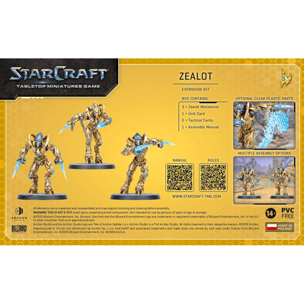 StarCraft The Miniatures Game: Protoss - Zealot