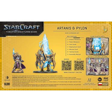 StarCraft The Miniatures Game: Protoss Hero - Artanis (Hierarch) and Pylon