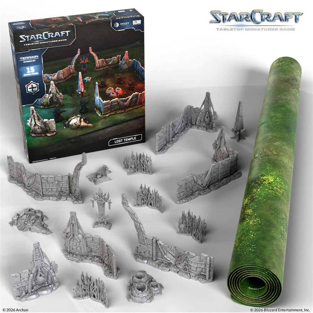 StarCraft The Miniatures Game: Lost Temple - Terrain Expansion Set