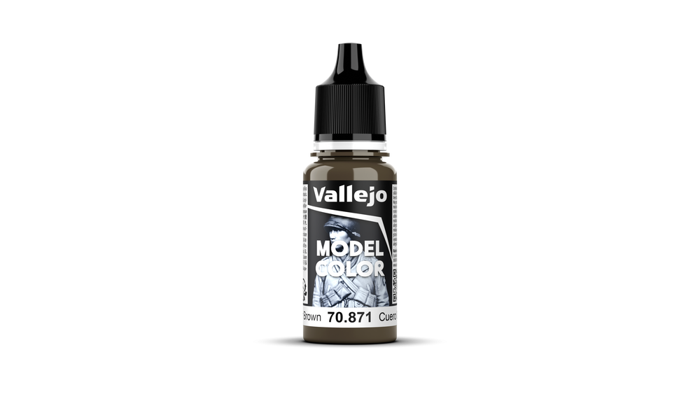 Vallejo Model Color Leather Brown 70871