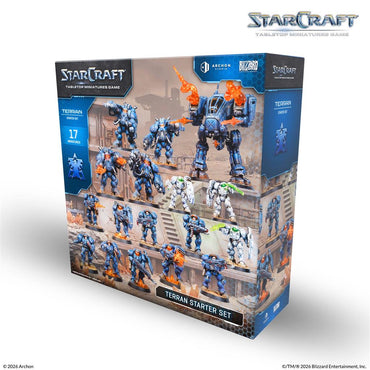 StarCraft The Miniatures Game: Terran Starter Set