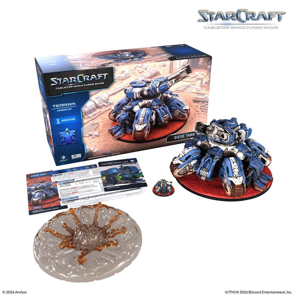 StarCraft The Miniatures Game: Terran - Siege Tank