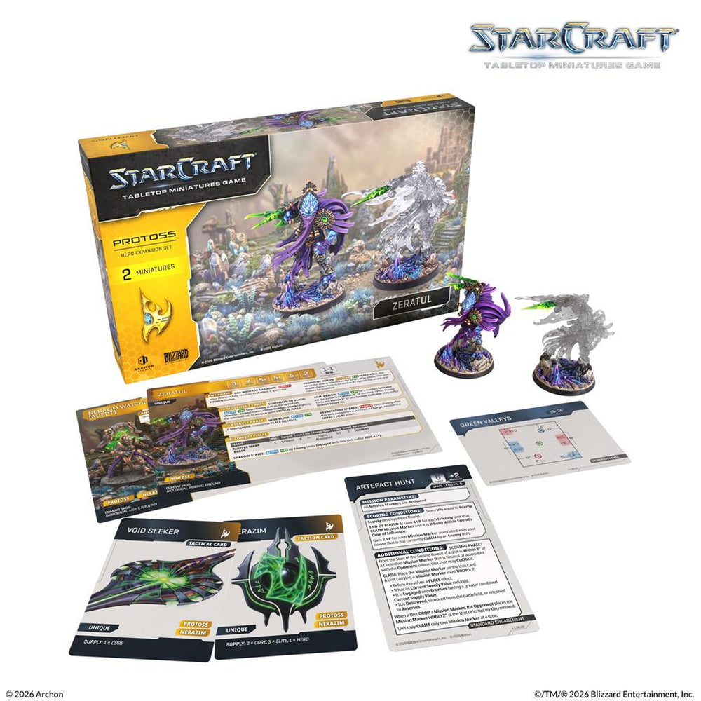 StarCraft The Miniatures Game: Protoss Hero - Zeratul