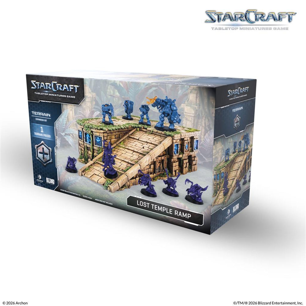 StarCraft The Miniatures Game: Lost Temple Ramp - Terrain Expansion Set
