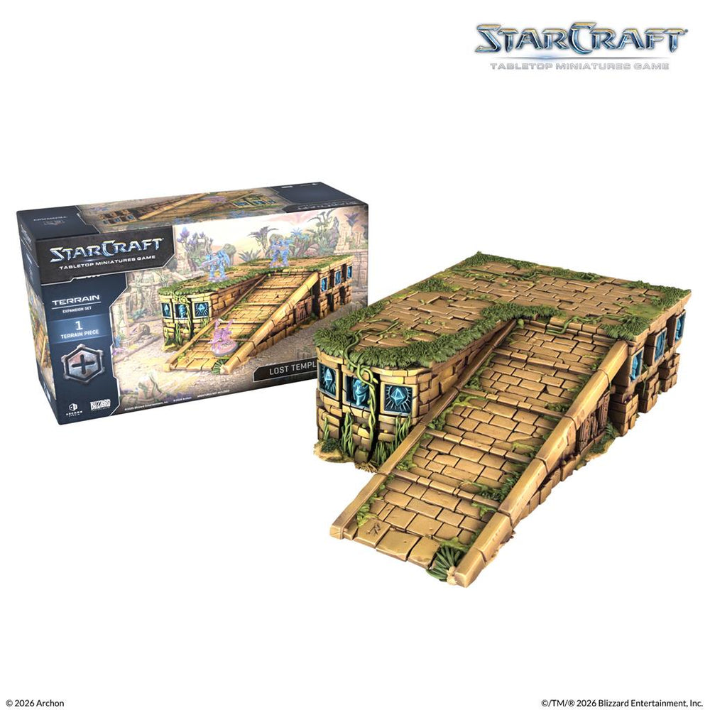 StarCraft The Miniatures Game: Lost Temple Ramp - Terrain Expansion Set