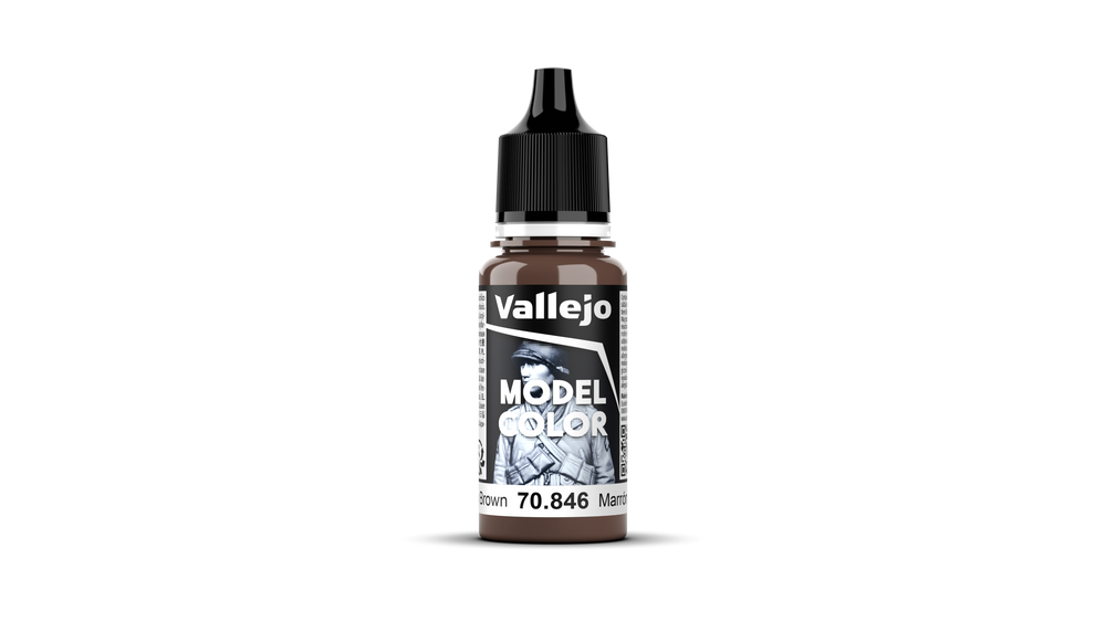 Vallejo Model Color Mahogany Brown 70846