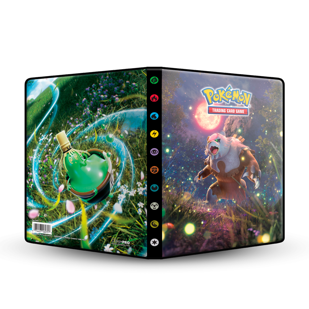Ultra Pro - Pokémon: Bloodmoon Ursaluna and Sinistcha 4-Pocket Portfolio