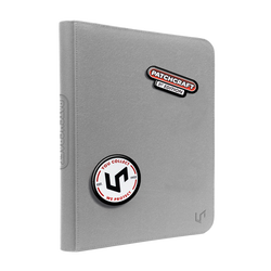 Ultra Pro - Patchcraft: Zippered  9-pocket Pro-Binder Grey