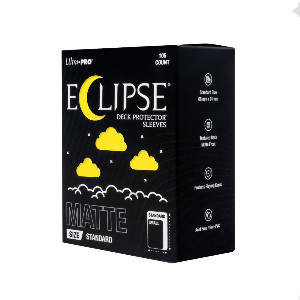 Ultra Pro - Eclipse Matte Standard Size - Lemon Yellow (105 Sleeves)