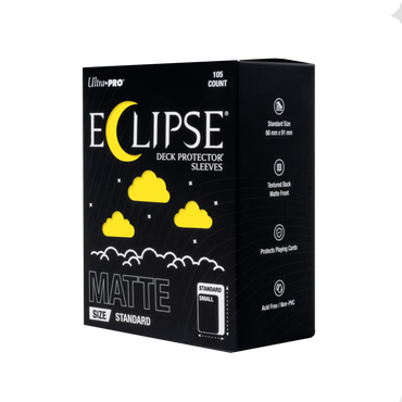 Ultra Pro - Eclipse Matte Standard Size - Lemon Yellow (105 Sleeves)