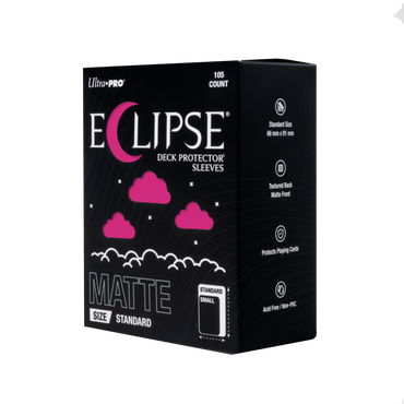 Ultra Pro - Eclipse Matte Standard Size - Hot Pink (105 Sleeves)