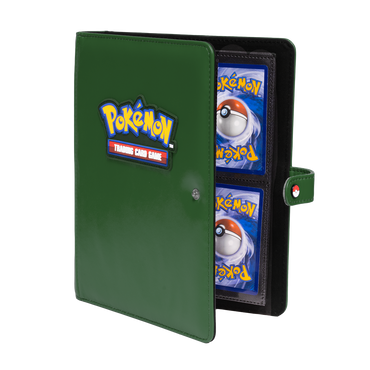 Ultra Pro - Pokémon: Green 4-Pocket Premium Snap Binder