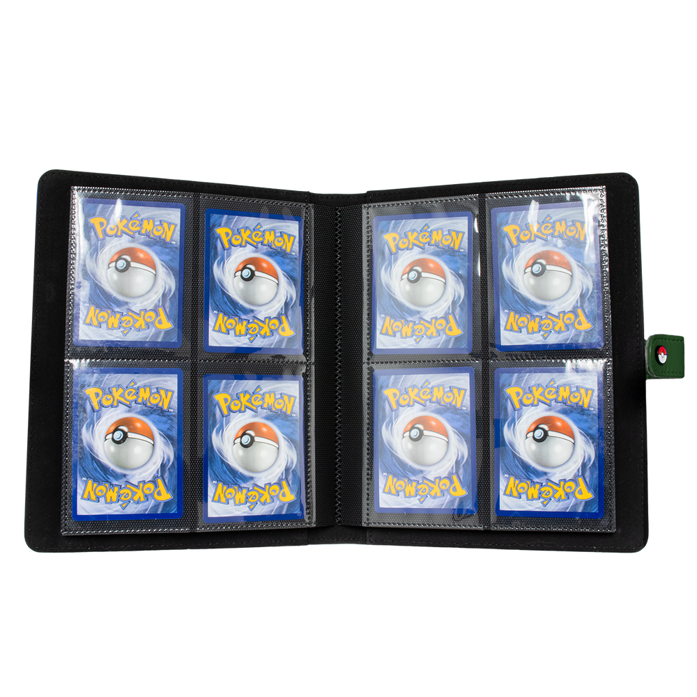 Ultra Pro - Pokémon: Green 4-Pocket Premium Snap Binder