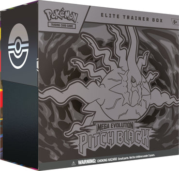 Pokémon: Mega Evolution Pitch Black Elite Trainer Box (MAX 2st per kund)