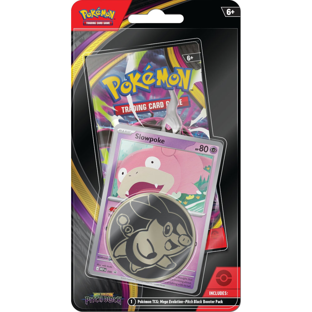Pokémon: Mega Evolution Pitch Black Checklane Blister Booster (MAX 2st per kund)