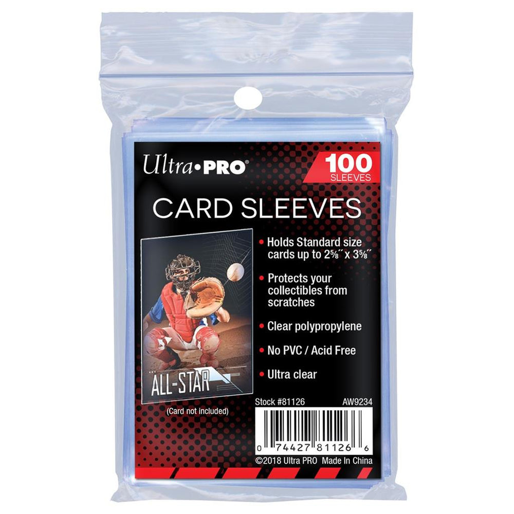 Ultra Pro Standard Sleeves - Regular Soft Card