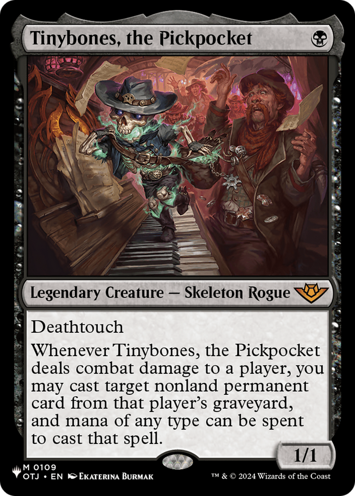 Tinybones, the Pickpocket [The List]
