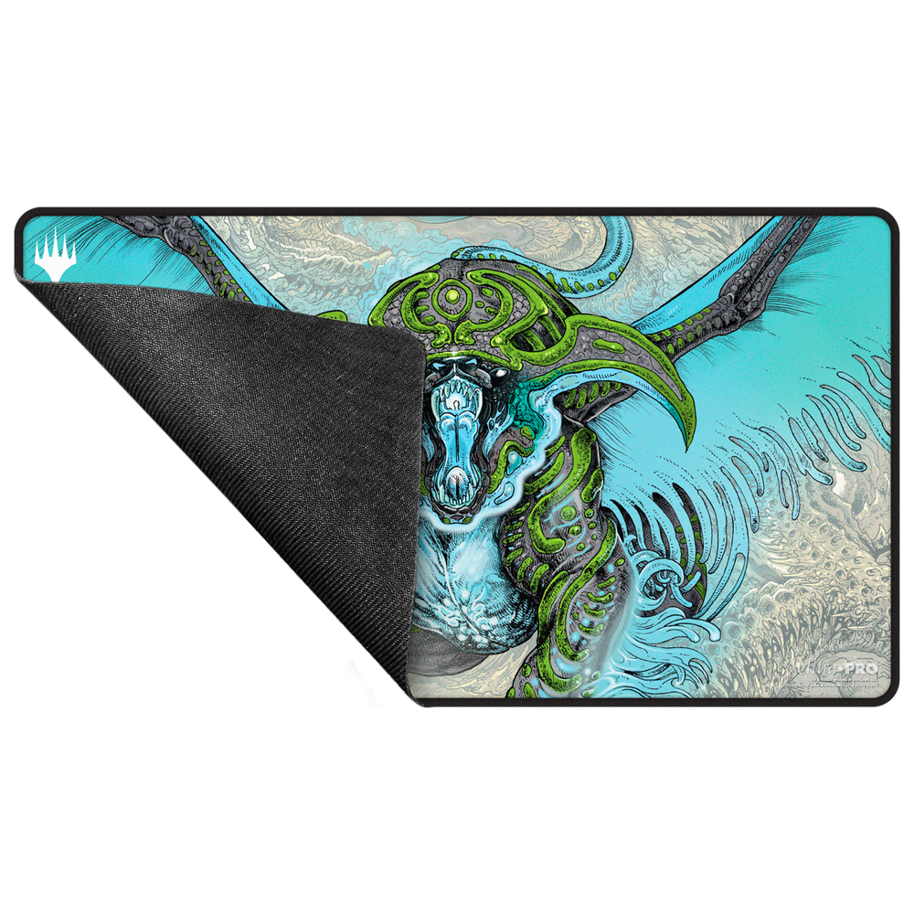 Ultra Pro - Tarkir Dragonstorm Ureni, the Song Unending Black Stitched Playmat