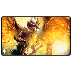 Ultra Pro - Tarkir Dragonstorm Betor, Kin to All Black Stitched Playmat