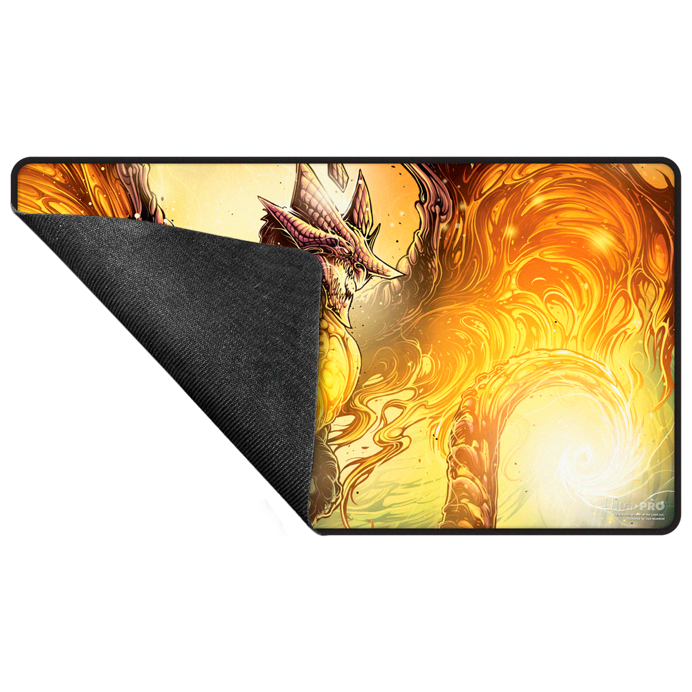 Ultra Pro - Tarkir Dragonstorm Betor, Kin to All Black Stitched Playmat