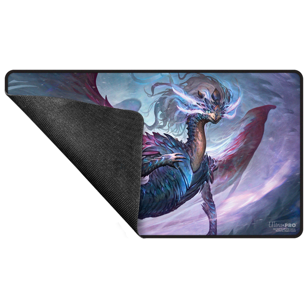 Ultra Pro - Tarkir Dragonstorm Shiko, Paragon of the Way Black Stitched Playmat