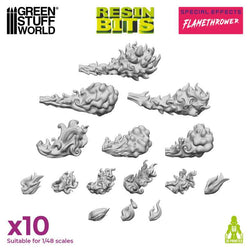 Flamethrower Effect - 3D printed set