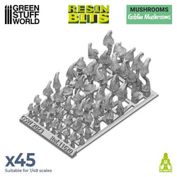 Goblin Mushrooms - 3D printed set