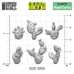 Nopal Cactus - 3D printed set