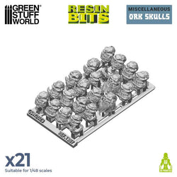 Ork Skulls - 3D printed set